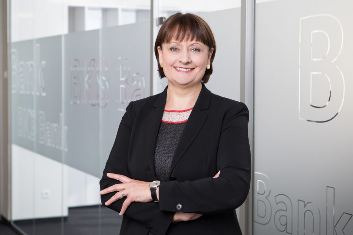 BKS Bank Vorstandsvorsitzende Stockbauer @Gernot Gleiss