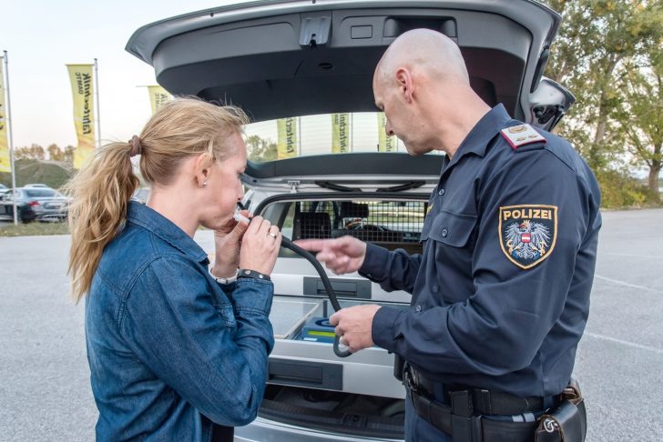 Alko Fahrtest Alkomat © ÖAMTC