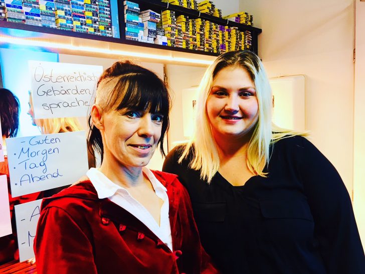 Sabine Forstner und Arina Makarenko © Ute Fuith