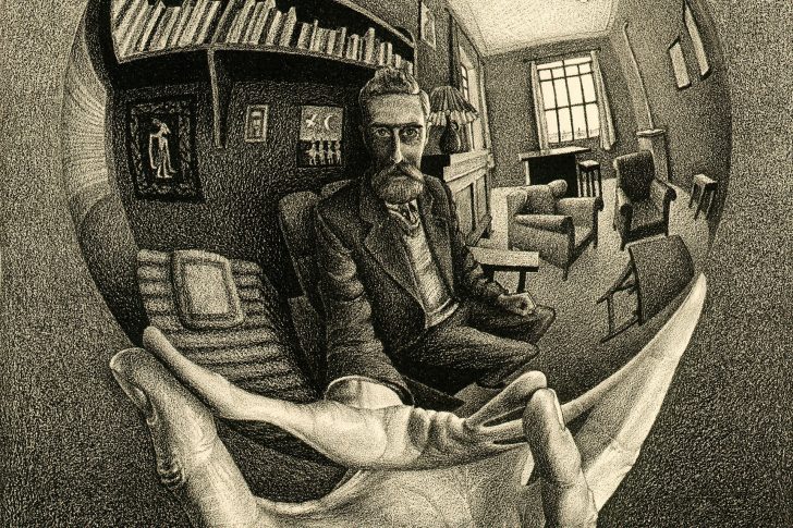 M C Escher Hand met Spiegelende © the MC Escher Company BV Baarn the Netherlands Gemeentemuseum Den Haag www.gemeentemuseum.nl