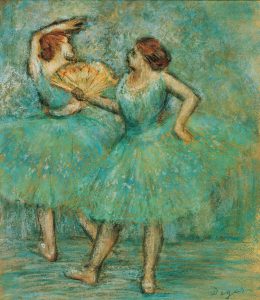 Edgar Degas Zwei Tänzerinnen © ALBERTINA Wien Sammlung Batliner
