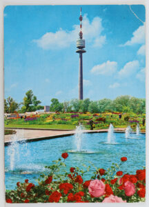 WIG 64 - Donauturm und Donaupark, Verlag Fleischmann & Jäger, 1964 © Wien Museum WIG 64 - Donauturm und Donaupark, Verlag Fleischmann & Jäger, 1964 © Wien Museum