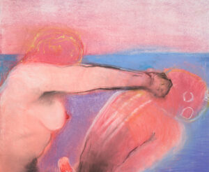 Miriam Cahn, Zurückschlagen, 2018, Albertina Wien © Miriam Cahn Miriam Cahn, Zurückschlagen, 2018, Albertina Wien © Miriam Cahn
