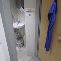Coiffeur Bohac - WC, Eingang