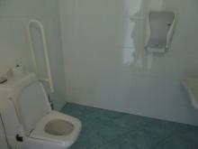 Toilette mit Aufstehhilfe