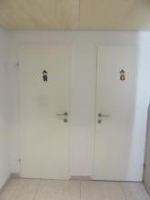 Zugang WC Damen/Herren
