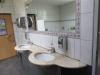 Waschbecken des Herren WCs